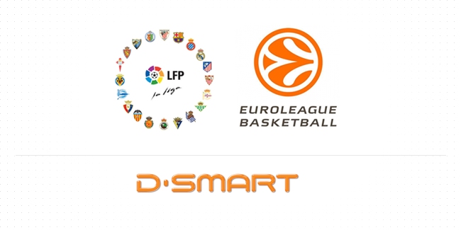 Turkish Airlines Euroleague ve La Liga D-Smart'ta